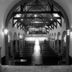 Church Rafters within Frame
